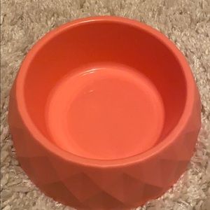 Coral Medium Dog Bowl